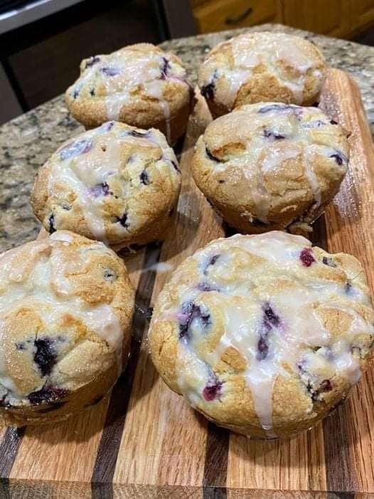 Best Blueberry Lemon Muffins - FULL RECIPE