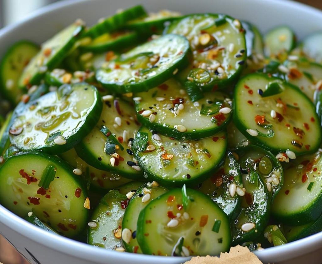 Din Tai FungInspired Asian Cucumber Salad FULL RECIPE