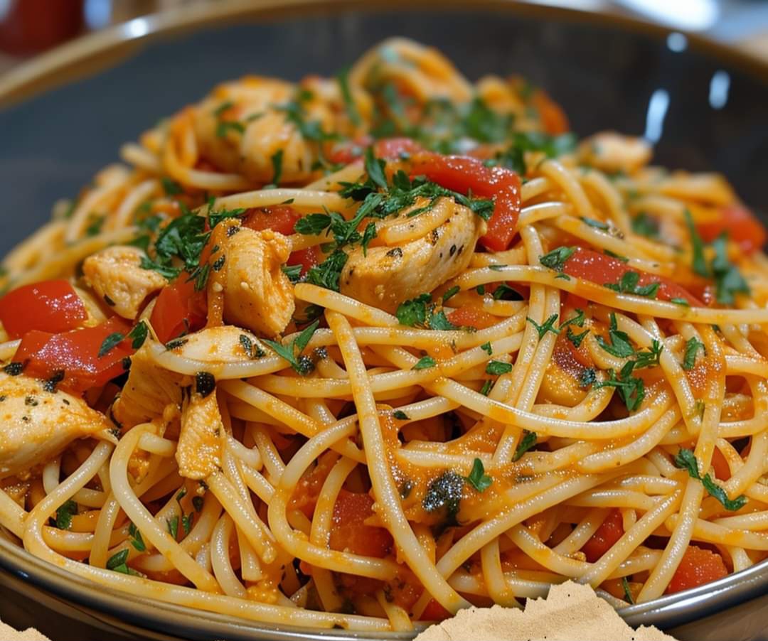 Chicken spaghetti