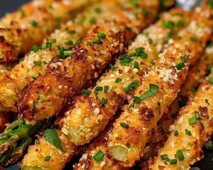 Crispy Parmesan Asparagus Sticks Recipe - FULL RECIPE