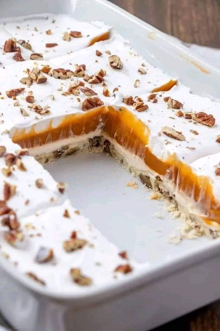 Irresistible Butterscotch Lush Cake Recipe