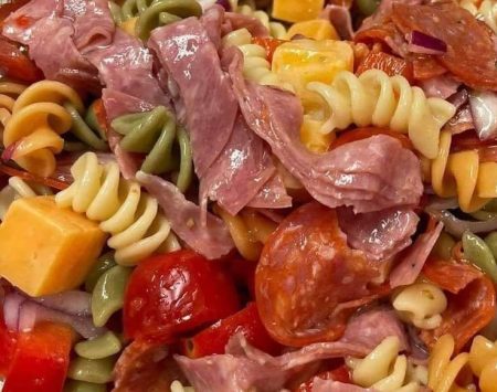 Zesty Italian Tricolor Pasta Salad - FULL RECIPE