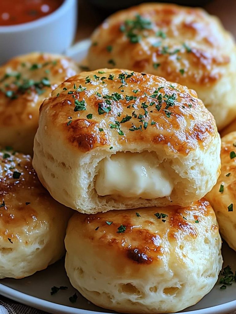 Pillsbury Biscuit Garlic Butter Cheese Bombs: The Ultimate Cheesy Snack 