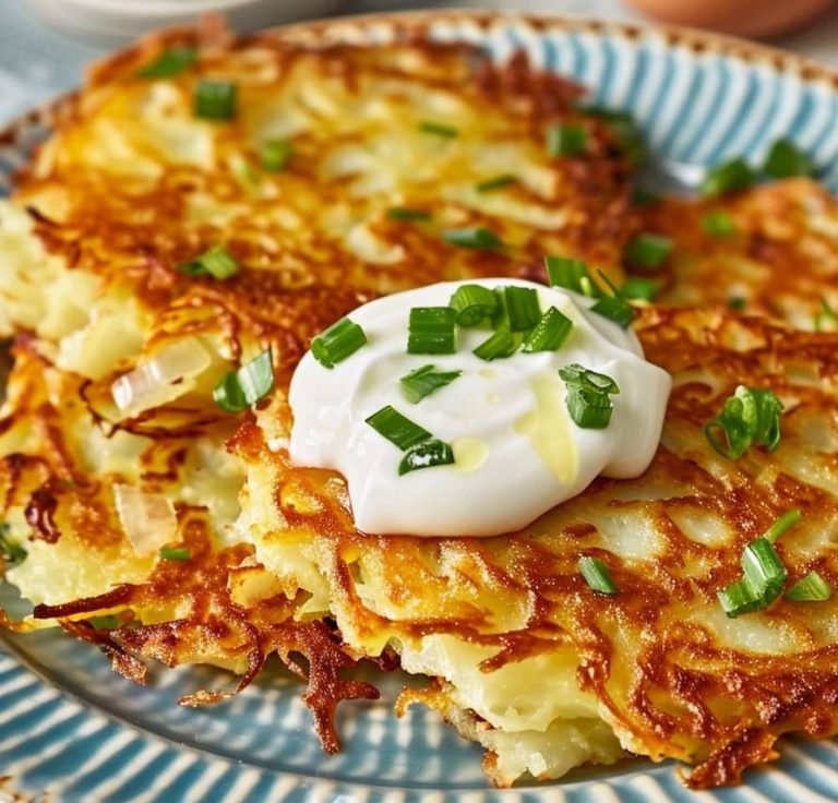 Crispy Potato Pancakes Recipe FULL RECIPE
