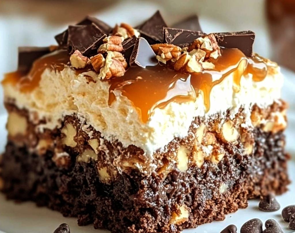 Ultimate German Chocolate Poke Cake Recipe Full Recipe