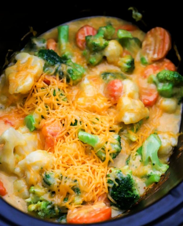 Cheesy California Vegetable Medley Casserole – FULL RECIPE