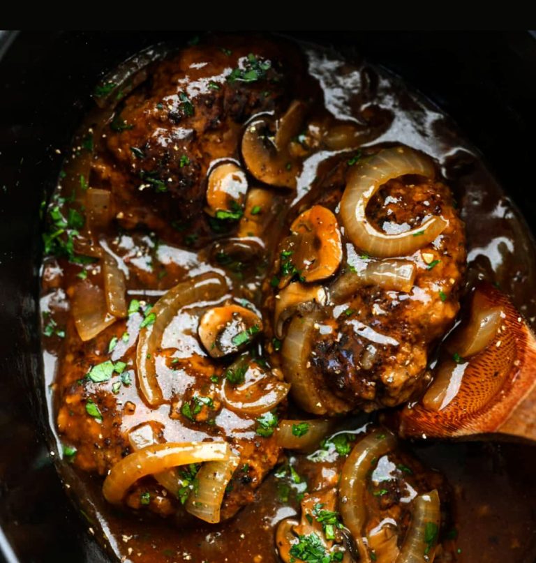 Crock Pot Salisbury Steak Recipe FULL RECIPE