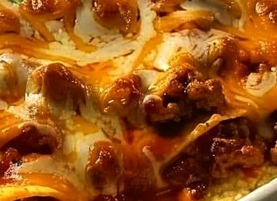 Cheesy Mexican Taco Lasagna Casserole