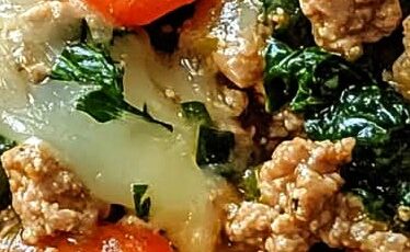 Healthy Ground Turkey Vegetable Skillet