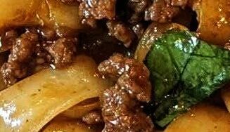 Mongolian Noodles with Ground Beef Mongolian Noodles with Ground Beef
