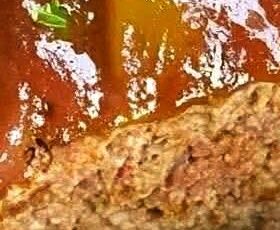 Juicy Homemade Meatloaf with Sweet and Tangy Glaze