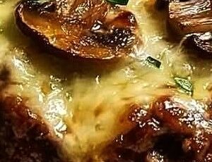 Mushroom Swiss Cheese Meatloaf
