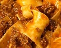 Authentic Pappardelle alla Bolognese Authentic Pappardelle alla Bolognese
