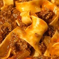 Authentic Pappardelle alla Bolognese