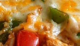 Easy Cheesy Fajita Chicken Casserole Easy Cheesy Fajita Chicken Casserole