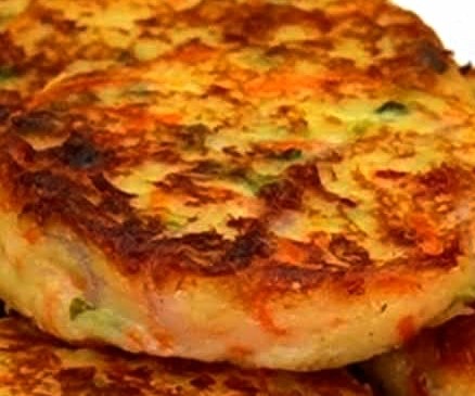 Cheesy Potato and Onion Fritters Cheesy Potato and Onion Fritters