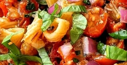 Bruschetta Pasta Salad Recipe