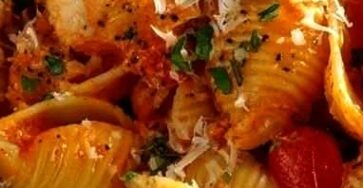 Creamy chicken pasta