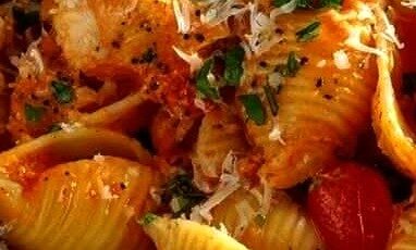 Creamy chicken pasta