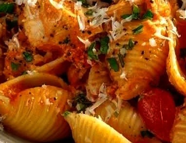 Creamy chicken pasta