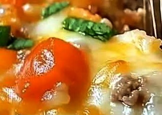 Cheesy Hamburger Rice Casserole Recipe