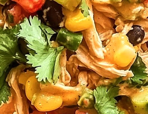 Quick & Easy Southwest Chicken Salad Recipe