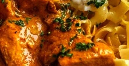 Creamy Paprika Chicken Pasta Bowl