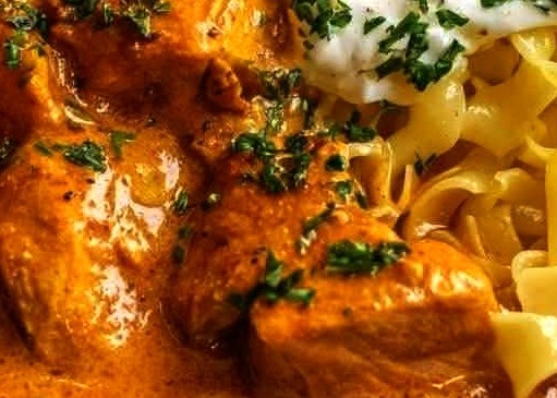 Creamy Paprika Chicken Pasta Bowl