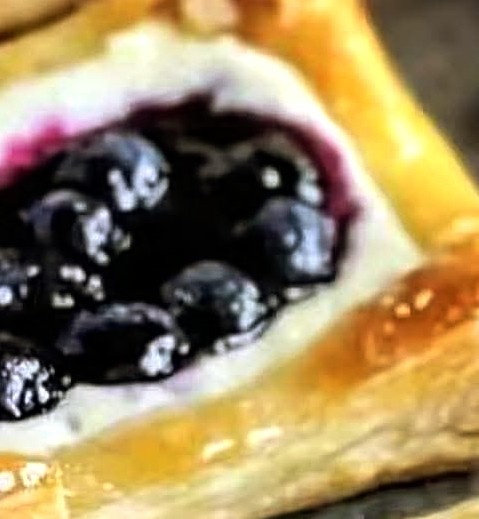 Lemon Blueberry Cream Cheese Danish Recipe