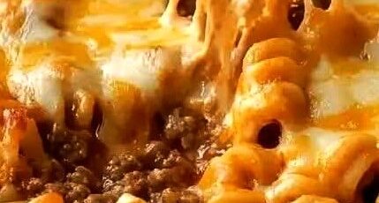 Cheesy Hamburger Casserole Recipe