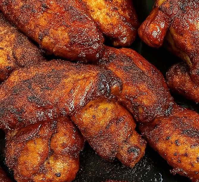 Smoked Honey BBQ Chicken Wings