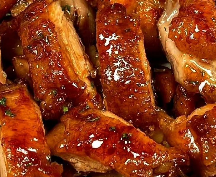 Sticky Honey Garlic Chicken Recipe