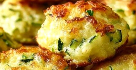 Cheesy Baked Zucchini Clouds