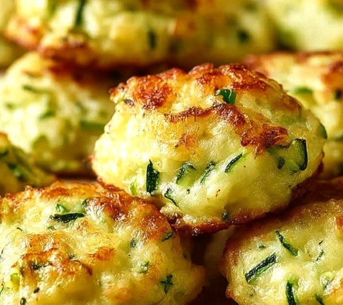 Cheesy Baked Zucchini Clouds