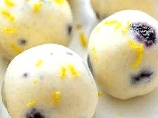 Lemon Blueberry Protein Bites Recipe