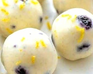 Lemon Blueberry Protein Bites Recipe
