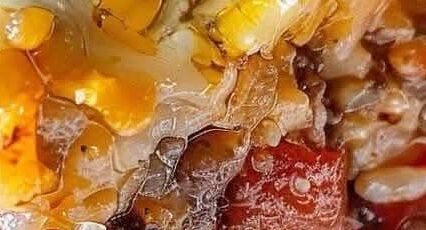 Cheesy Stuffed Pepper Beef Casserole Stack