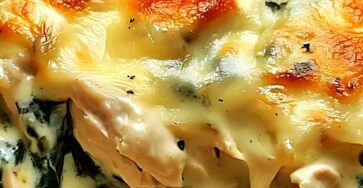Creamy Chicken and Spinach Casserole Recipe