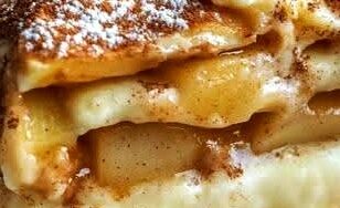Cinnamon Roll Apple “Lasagna”