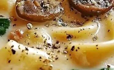 Creamy Alfredo Lasagna Soup Recipe