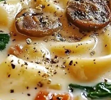 Creamy Alfredo Lasagna Soup Recipe