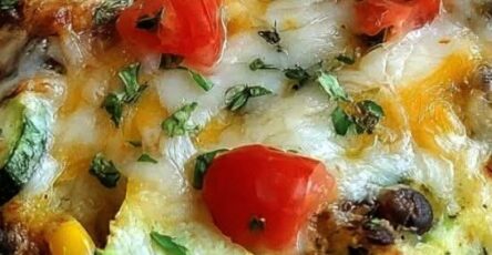 Cheesy Tex-Mex Zucchini and Squash Bake