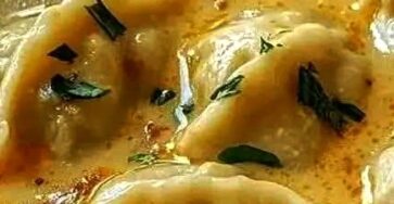 Vibrant Coconut Curry Dumpling Soup