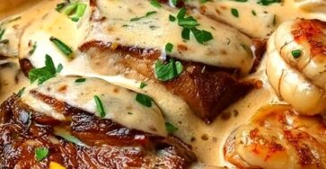 Creamy Cajun Shrimp Surf and Turf Steak