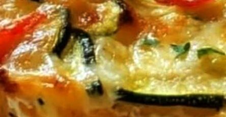Easy Zucchini and Tomato Frittata Recipe