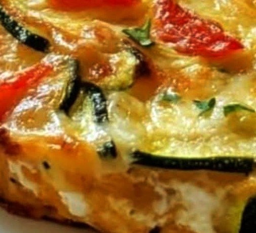 Easy Zucchini and Tomato Frittata Recipe
