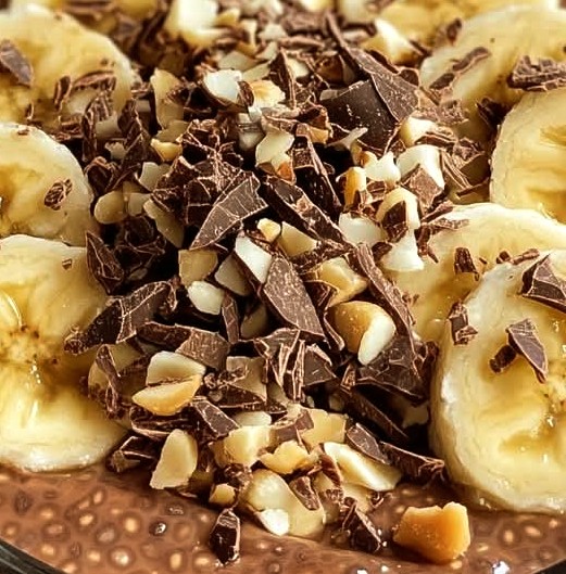 Chocolate Banana Chia Pudding
