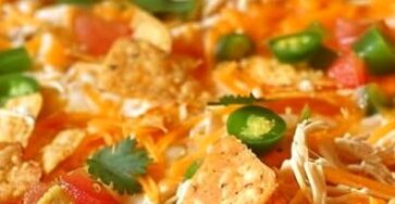 Cheesy Mexican Chicken Tortilla Casserole