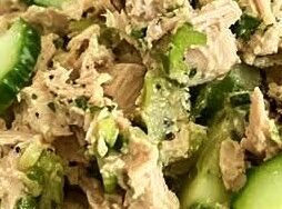High-Protein Tuna Avocado Power Lunch