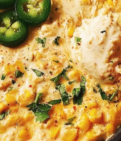 Cheesy Street Corn Party Dip